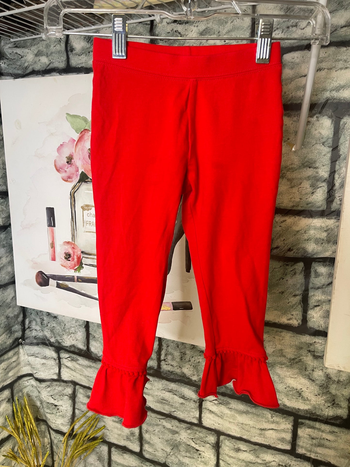 J. Khaki Red Pants Girls sz 2T