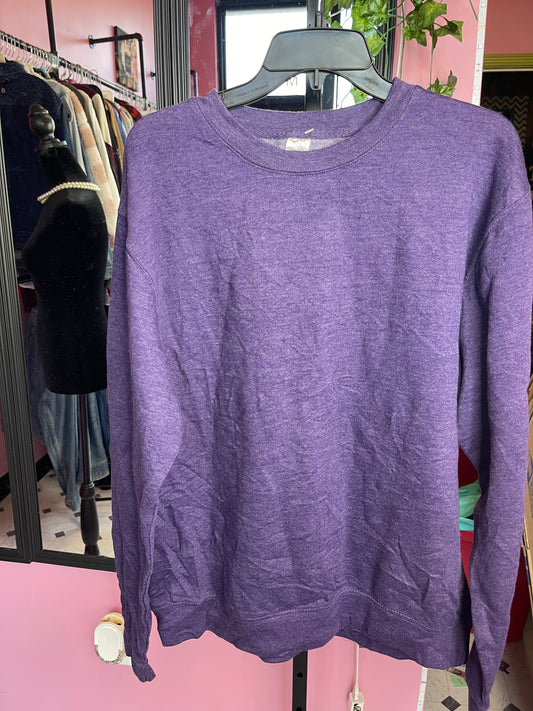 Purple Crewneck Women sz Medium