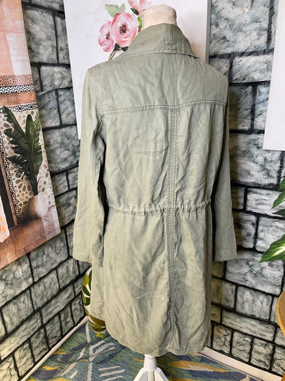 Max Jeans Green Jacket Women sz Medium