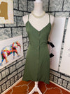 Asos Green Dress Women sz 12