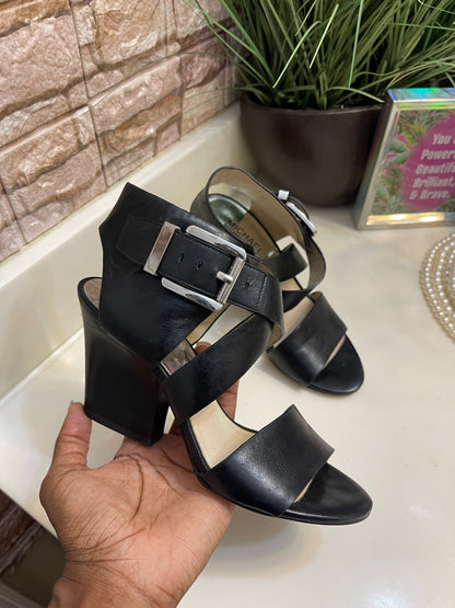Michael  Kors Black Low Heels Women sz 5.5