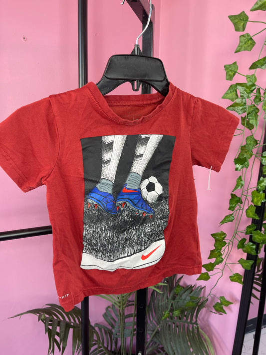 Nike Red Shirt Boys sz 5/6