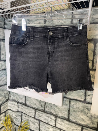 Children's Place Black Denim Shorts Girls sz 14