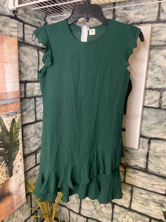 Born to Dress Kids Green Dress Girls sz 140= 8/10Y