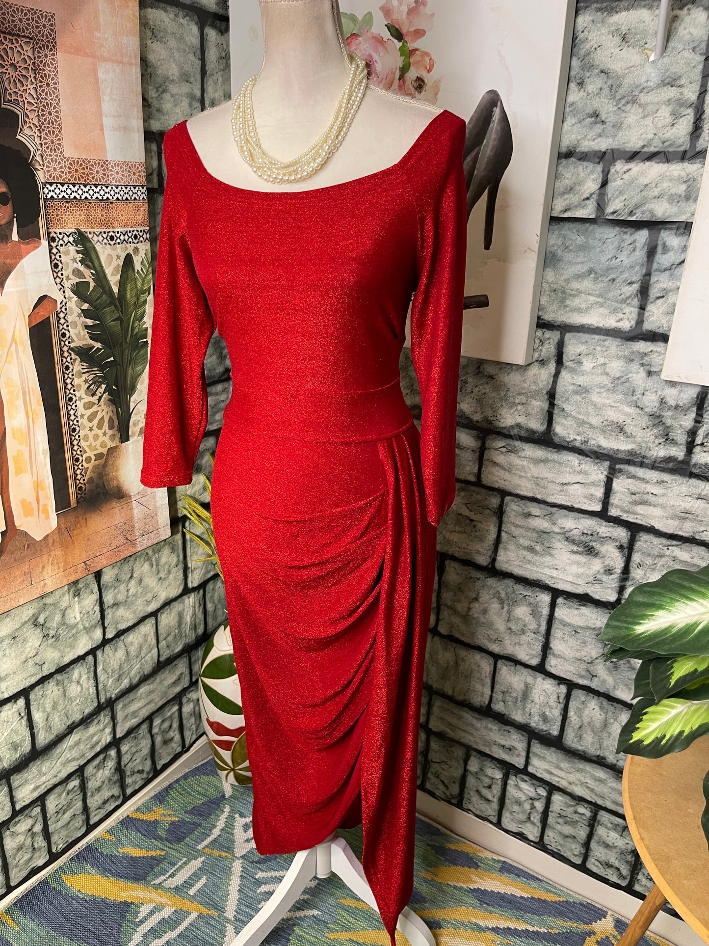 Red Dress Women sz Large