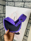 Nike sun visor purple adults size