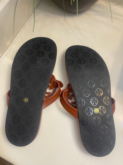 NEW "Tory Burch" Orange Sandals (not sure if they are authenic)Women sz 10