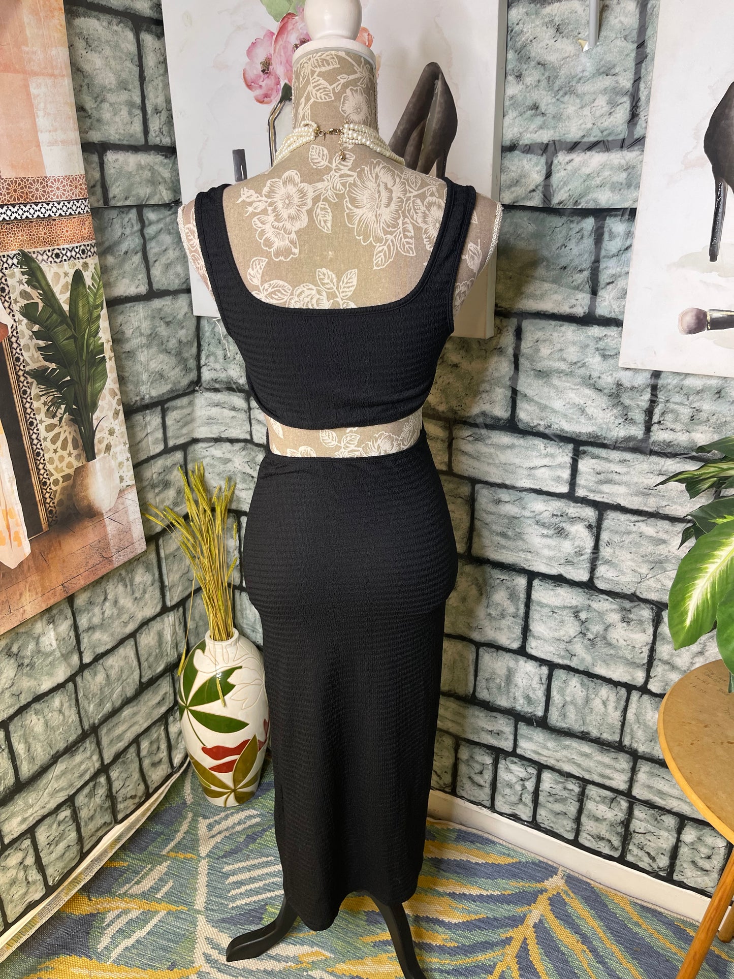Shein Black Dress Women sz XS