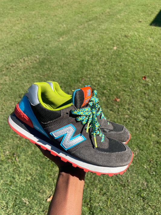 New Balance Gray Orange Women sz 8