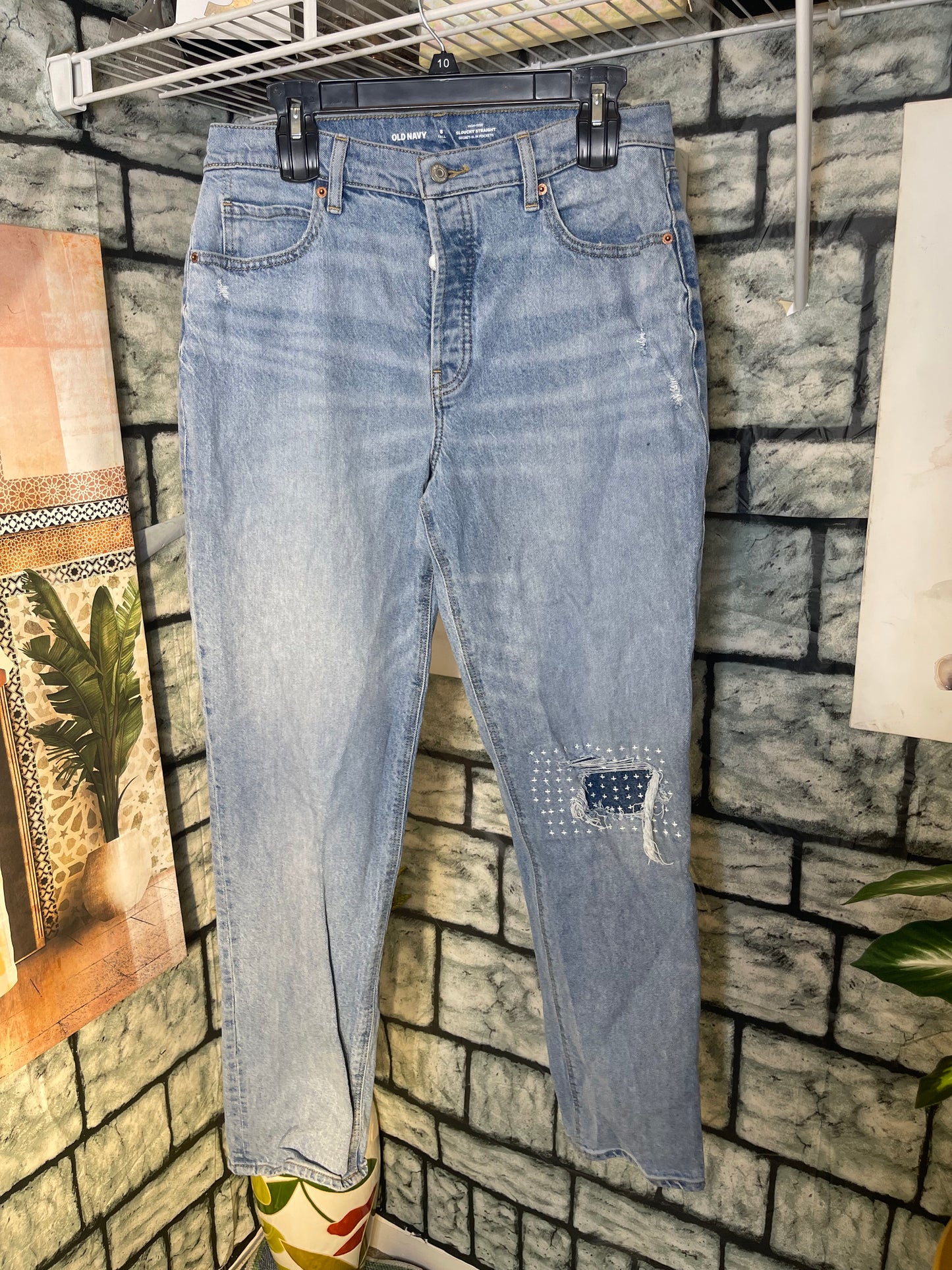 Old Navy Blue Jeans Women sz 8