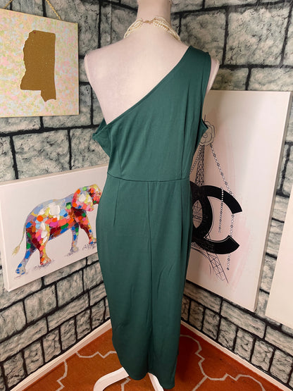 Green Dress Women sz XL