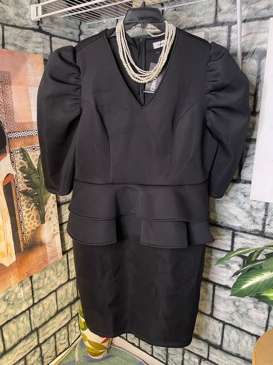 NEW Aomei Black Dress Women sz 4XL
