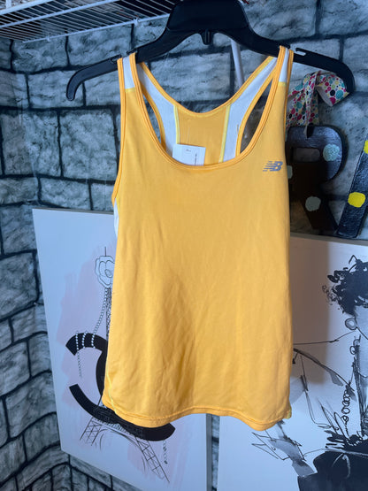 New Balance Orange Workout Top Women sz Medium
