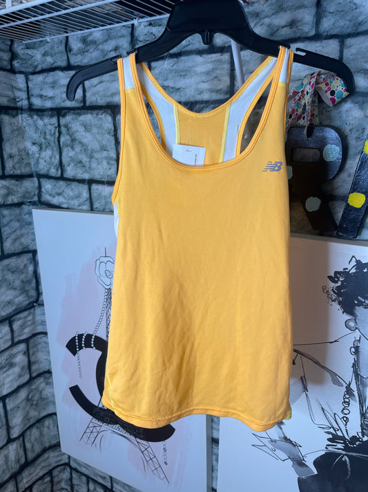 New Balance Orange Workout Top Women sz Medium