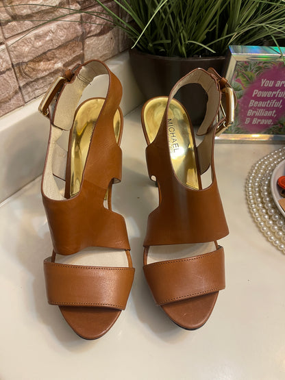 Michael Kors Brown Heels Women sz 10