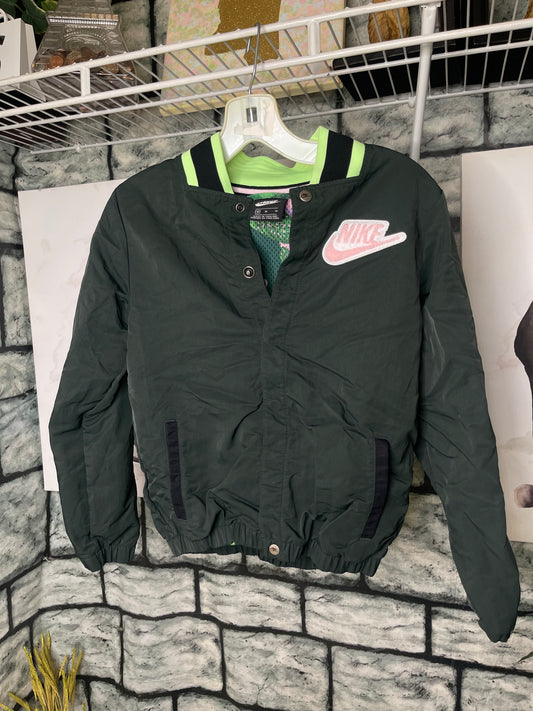 Nike Green Jacket Girls sz Medium