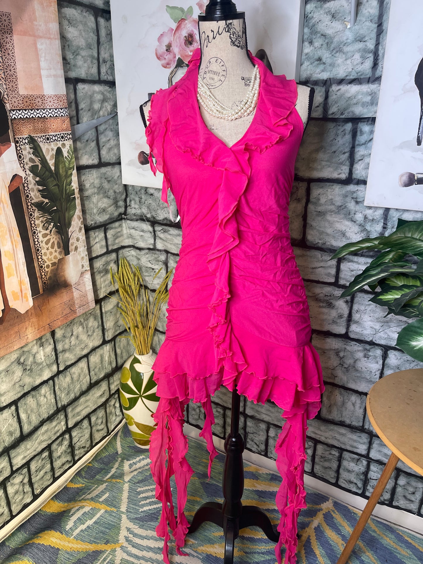 NEW Shein Pink Dress Women sz Large