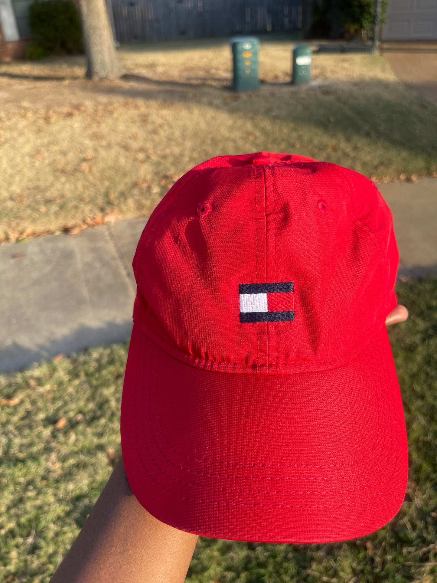 Tommy Hilfiger cap red adults one size