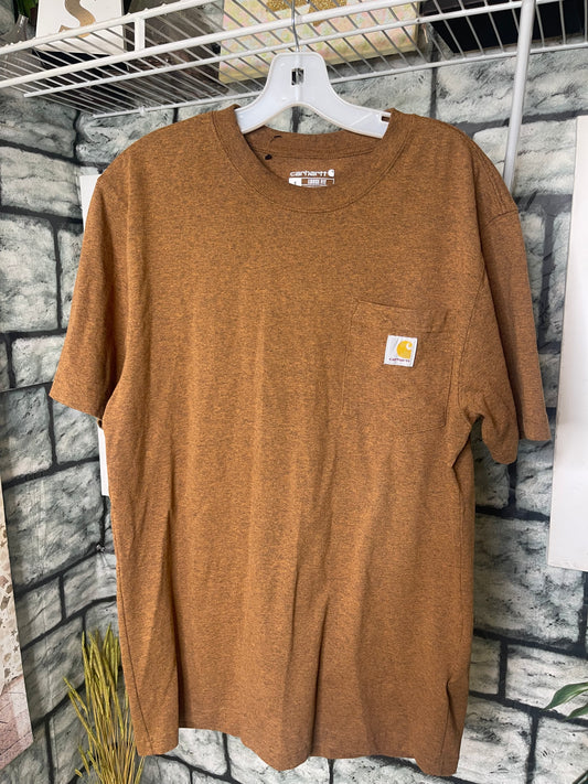 Carhart Brown Shirt Men sz Small