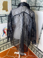 Wear Abouts Black button Blouse Women sz 1XL