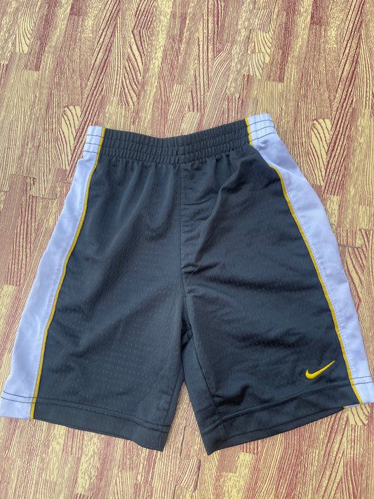 Nike Gray White Shorts Boys sz 5