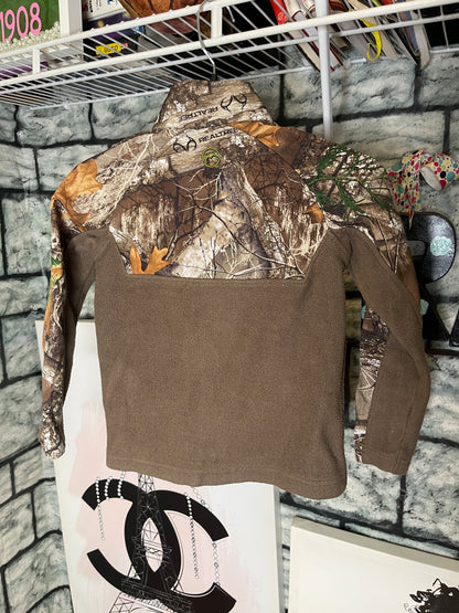Magellan Brown Camo Jacket Boys sz XS