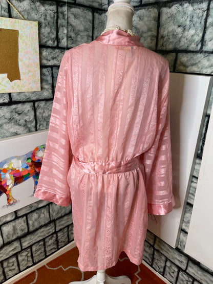 Morgan Taylor Pink Robe Women sz XL