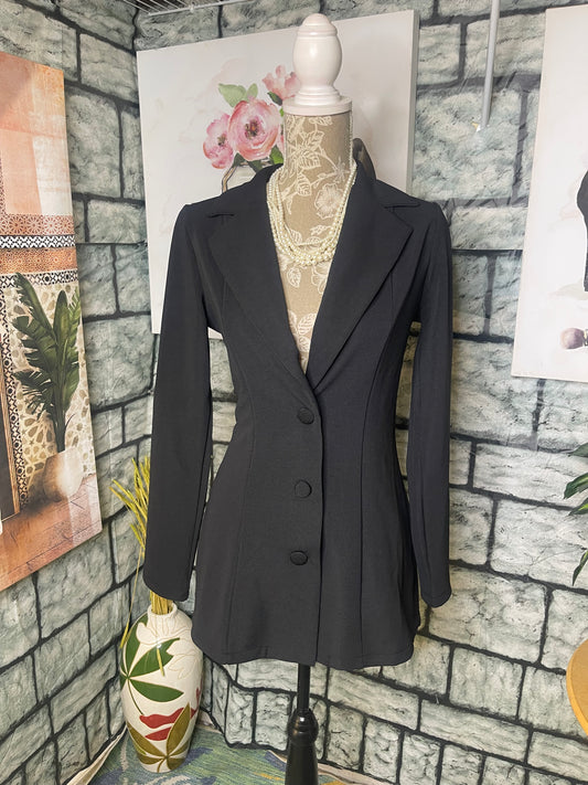 Shien Black Blazer Women sz Small