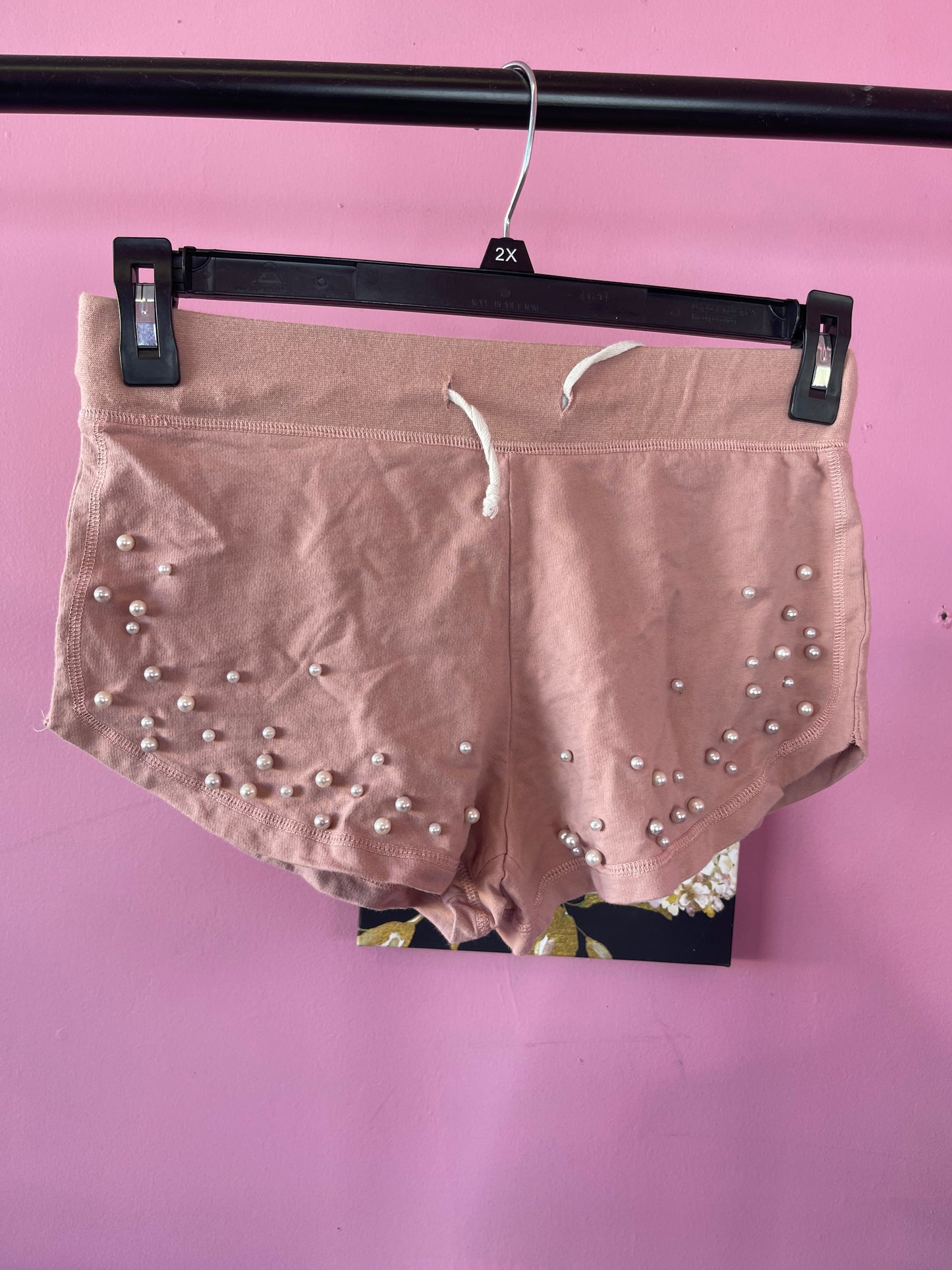 Mustard Seed Pink Pearl 2 piece Pants Set Women sz Small