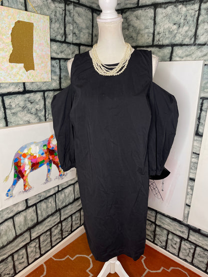Eloquil Black Dress Women sz 14