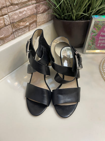 Michael  Kors Black Low Heels Women sz 5.5