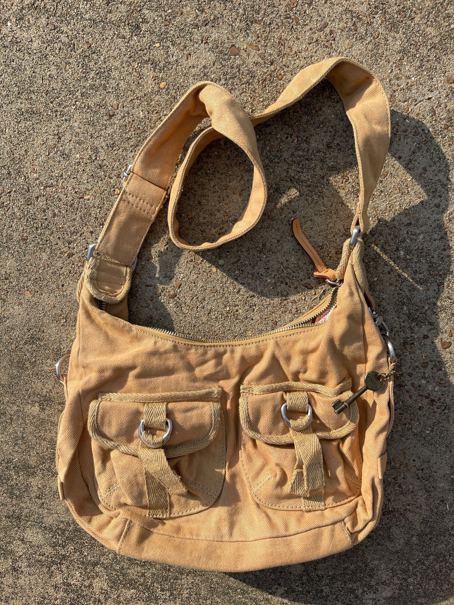Fossil Brown Crossbody Handbag