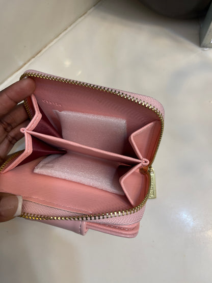 NEW "CC" Wallet Pink Small
