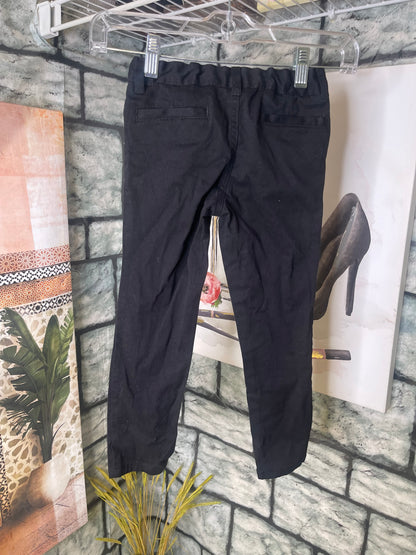 French Toast Black Casual Pants Boys sz 6