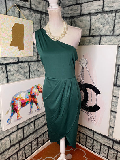 Green Dress Women sz XL