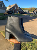 Jessica Simpson black heel boots women sz 8.5