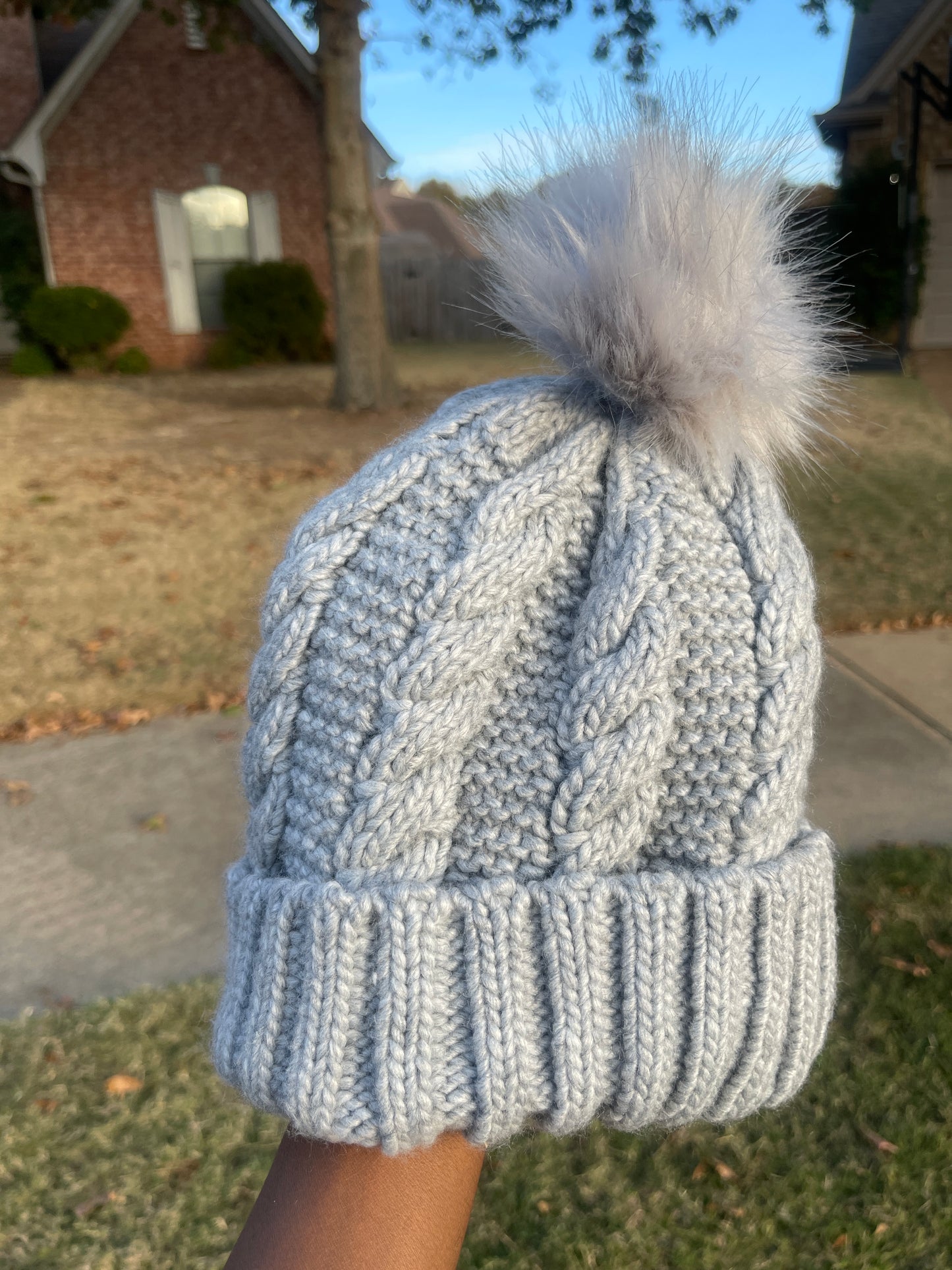 Michael kors gray beanie adults one size