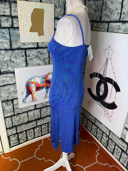 My Michelle Blue Dress Women sz Medium