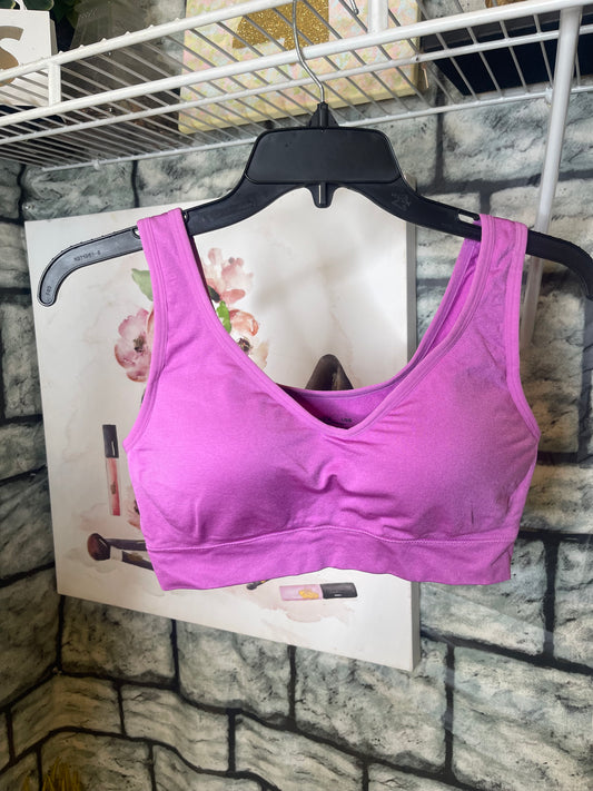 Jockey Purple Sports Bra Women sz Large