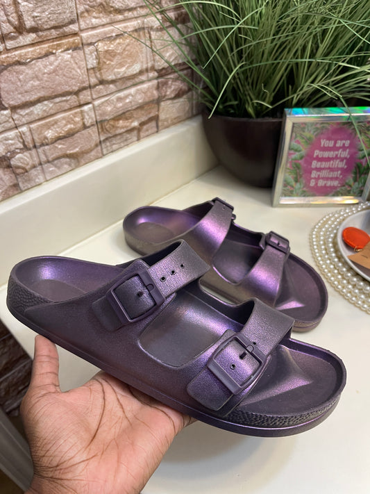 NEW Purple Sandals Women sz 11