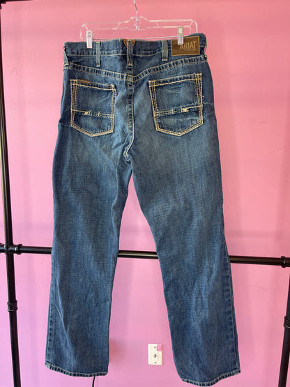 Ariat Blue Jeans Men sz 36/32