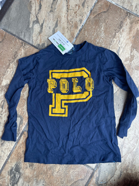 Ralph Lauren Blue Shirt Boys sz 4T
