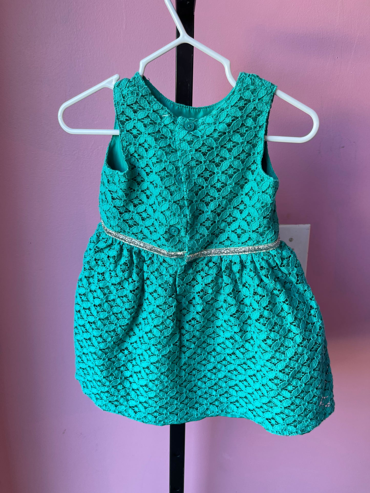 Carter's Green Dress Girls sz 12M