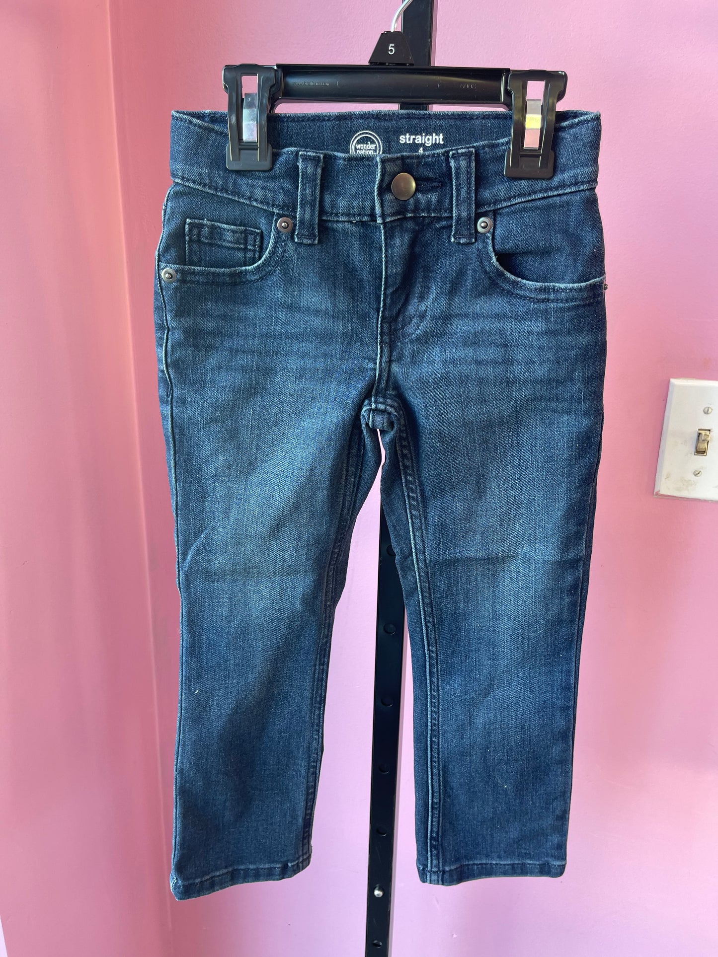 Wonder Nation Blue Jeans Girls Boys sz 4