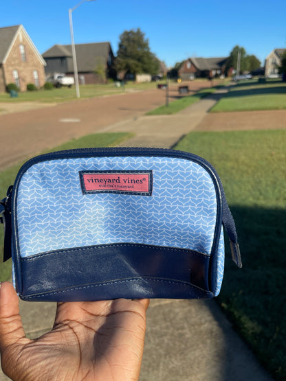 Vineyard Vine Small Bag Blue