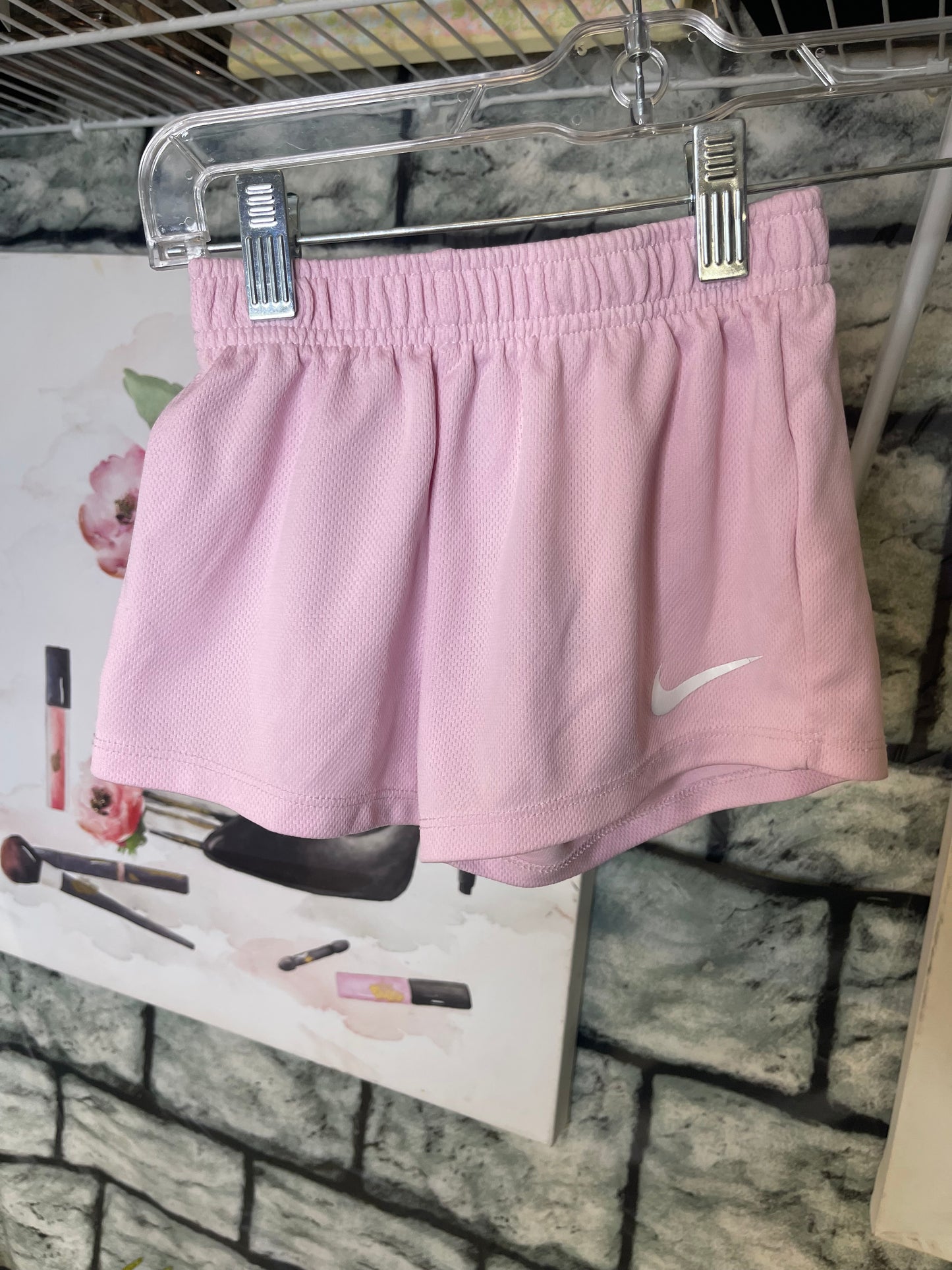 Nike Pink Shorts Girls sz Small 4/5