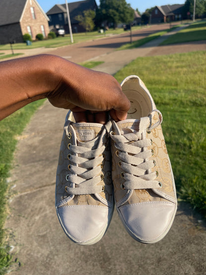Michael Kors Beige Sneakers Women sz 7