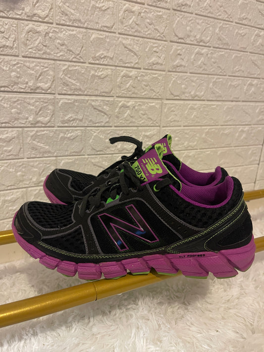 New balance purple black women sz 8