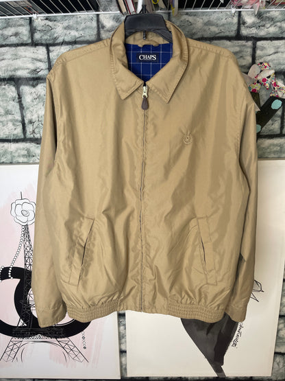 Chaps Khaki Jacket Men sz Medium