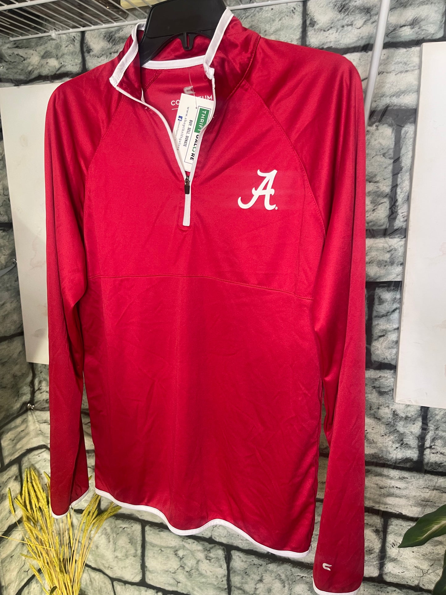 Roll Tide Red Pullover Shirt Men sz Small